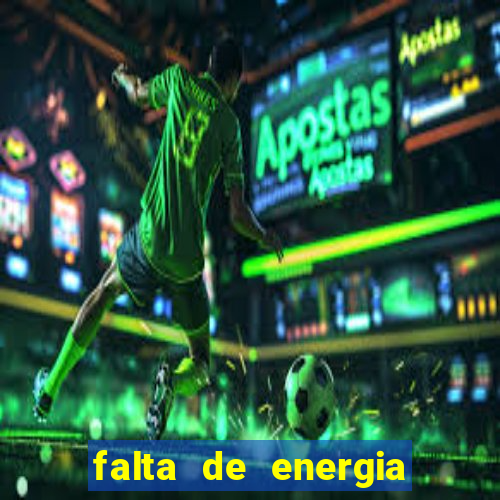 falta de energia em caucaia